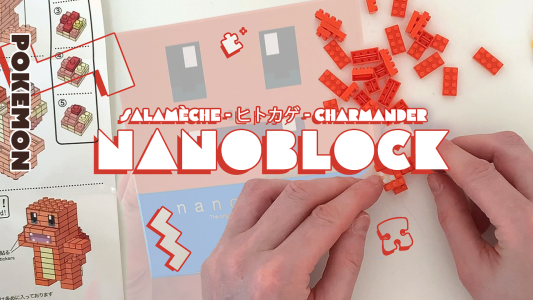 salameche nanoblock miniature youtube